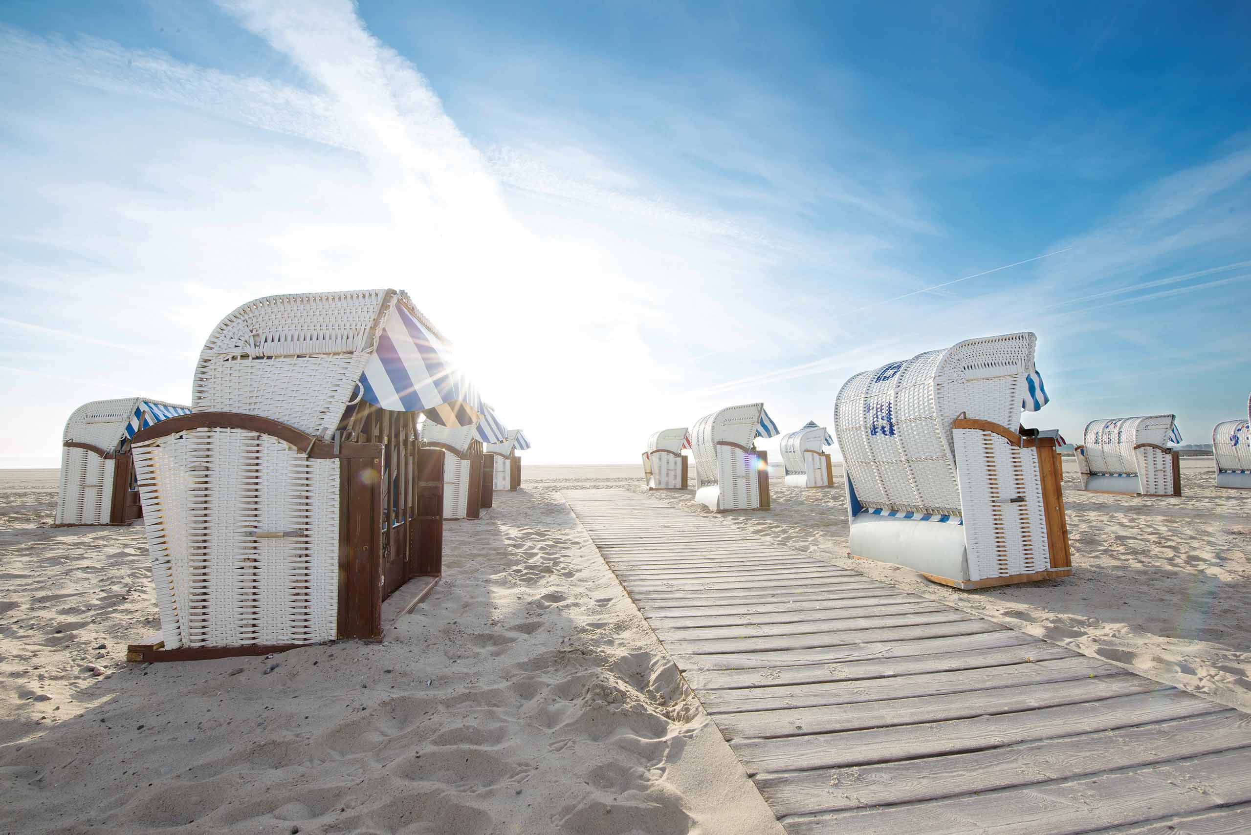 Strandkörbe am Travemünder Strand