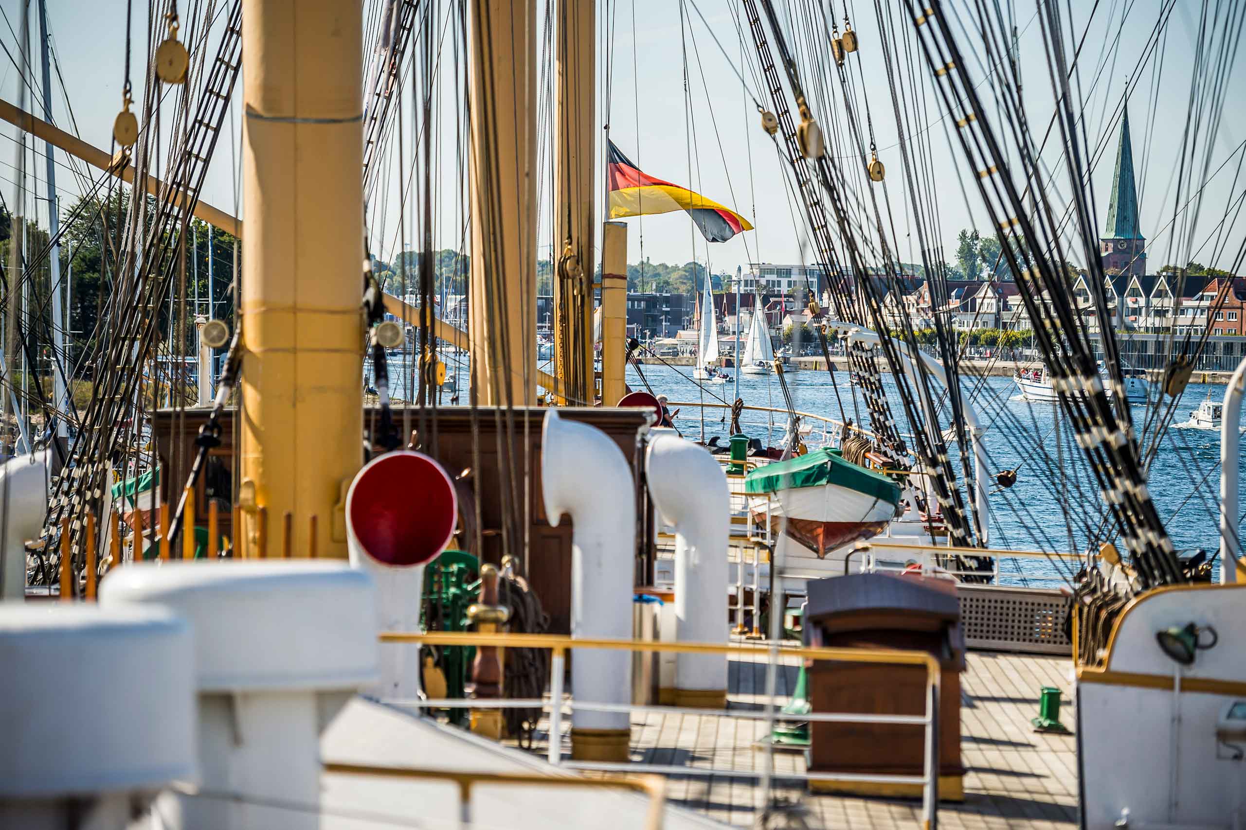 Oberdeck der Passat